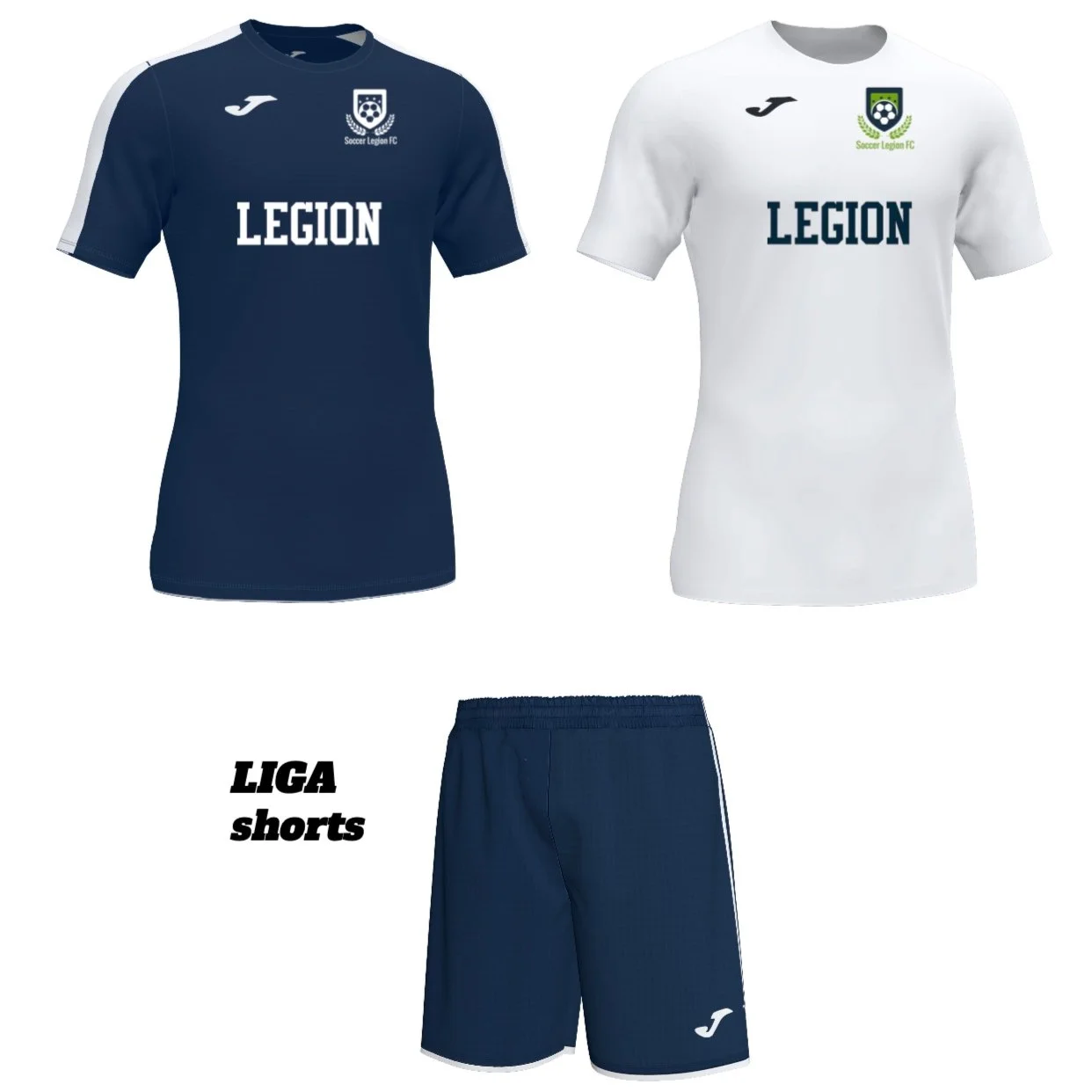 Youth PARTIAL Uniform Package (Shirts & Shorts) — LEGION FC
